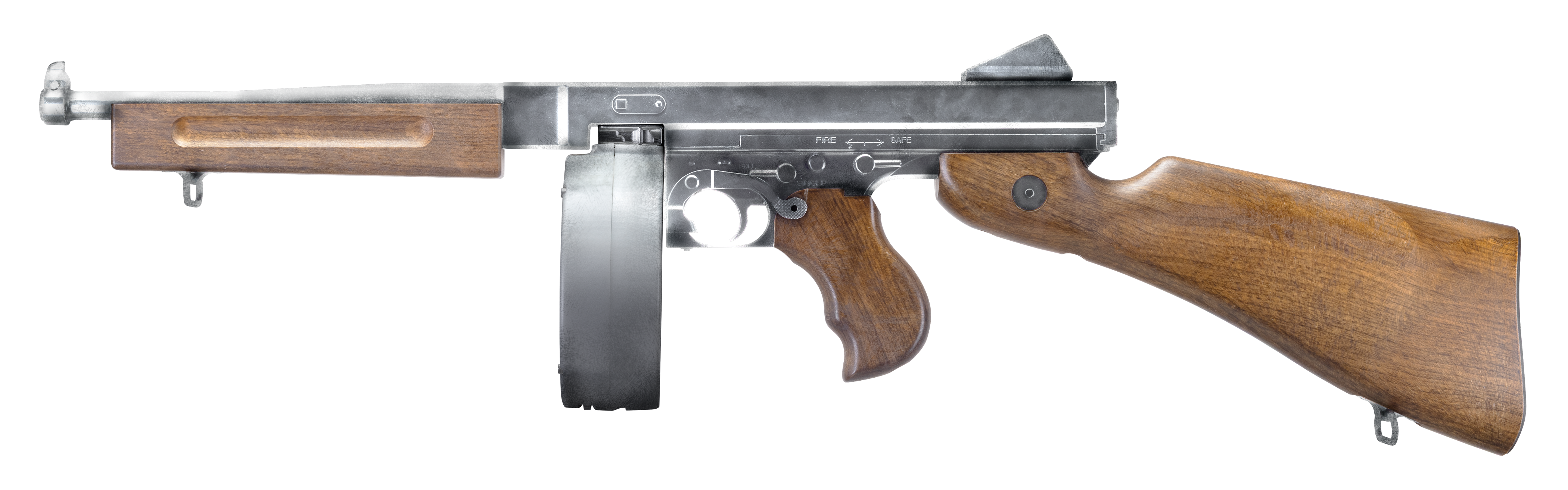 Legends M1A1 D with drum magazine